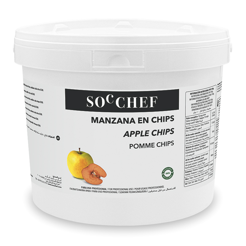 MANZANA EN CHIPS 500g